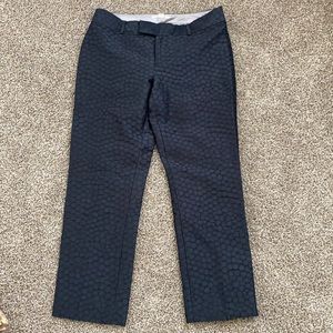Banana Republic Black Cropped Dress Pants
